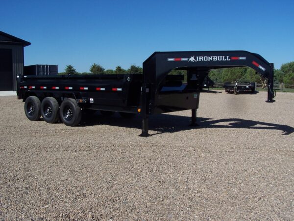 16' IRON BULL DTG 21K GOOSENECK DUMP - Image 6