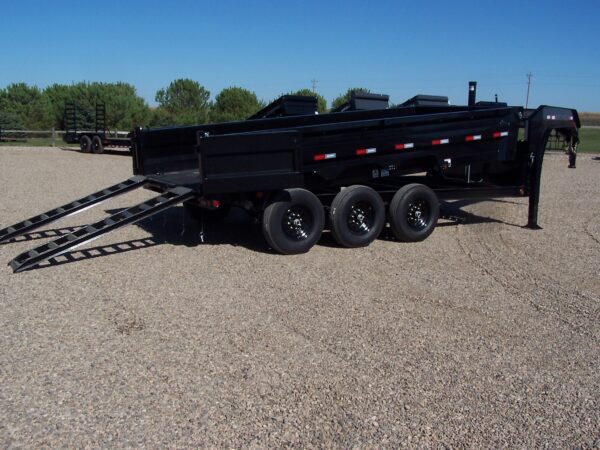 16' IRON BULL DTG 21K GOOSENECK DUMP - Image 7