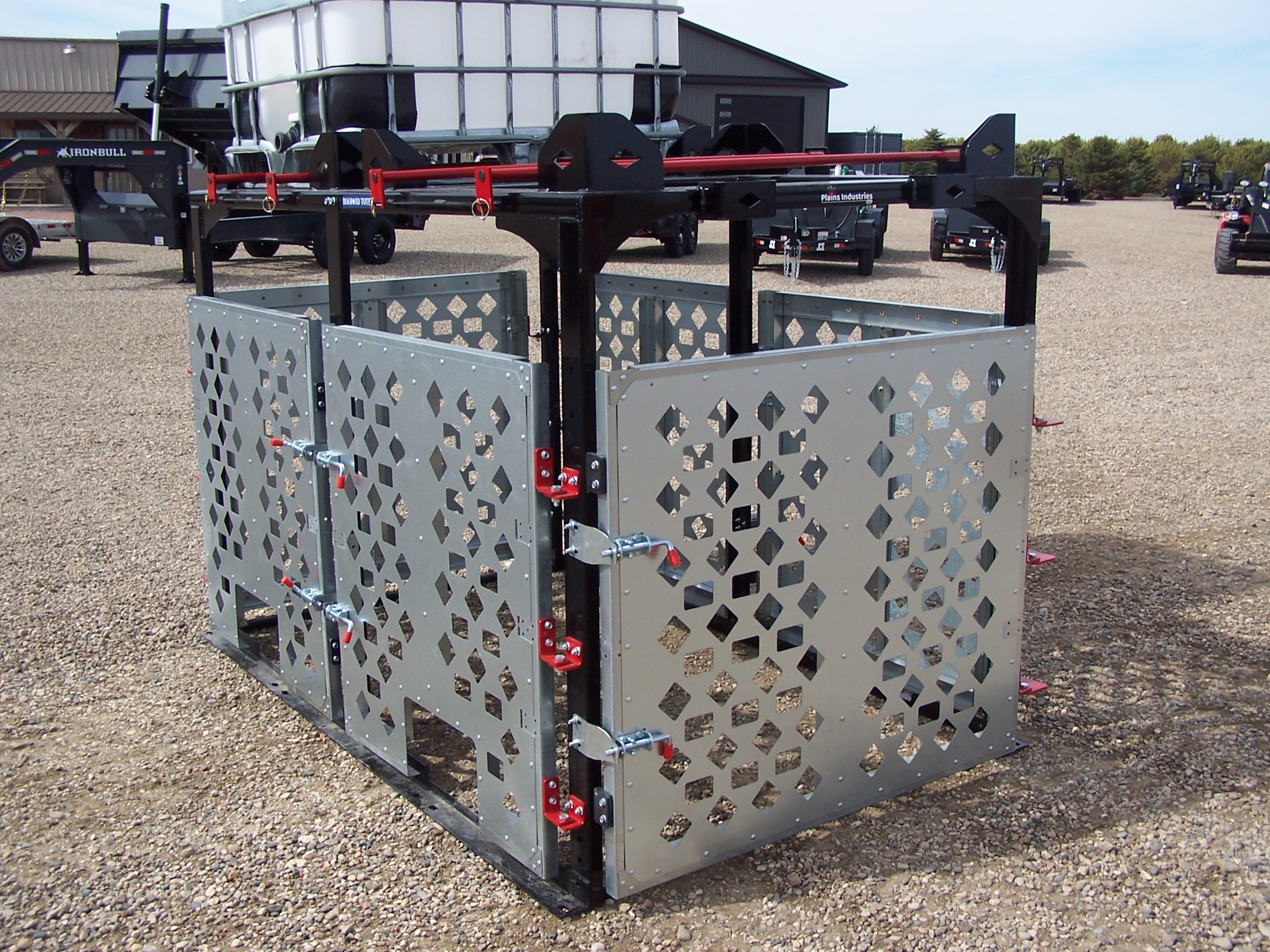 DIAMOND CHEMICAL TOTE RACK - Image 4