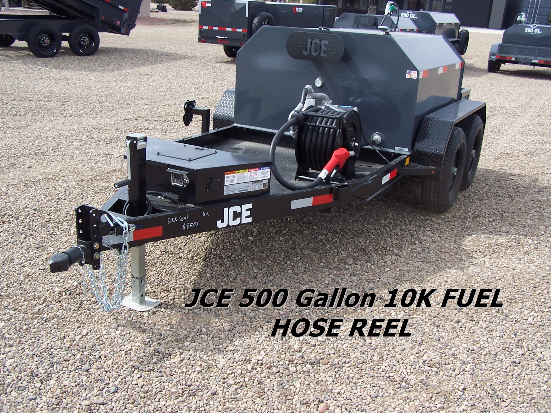 JCE 500 GALLON FUEL TRAILER